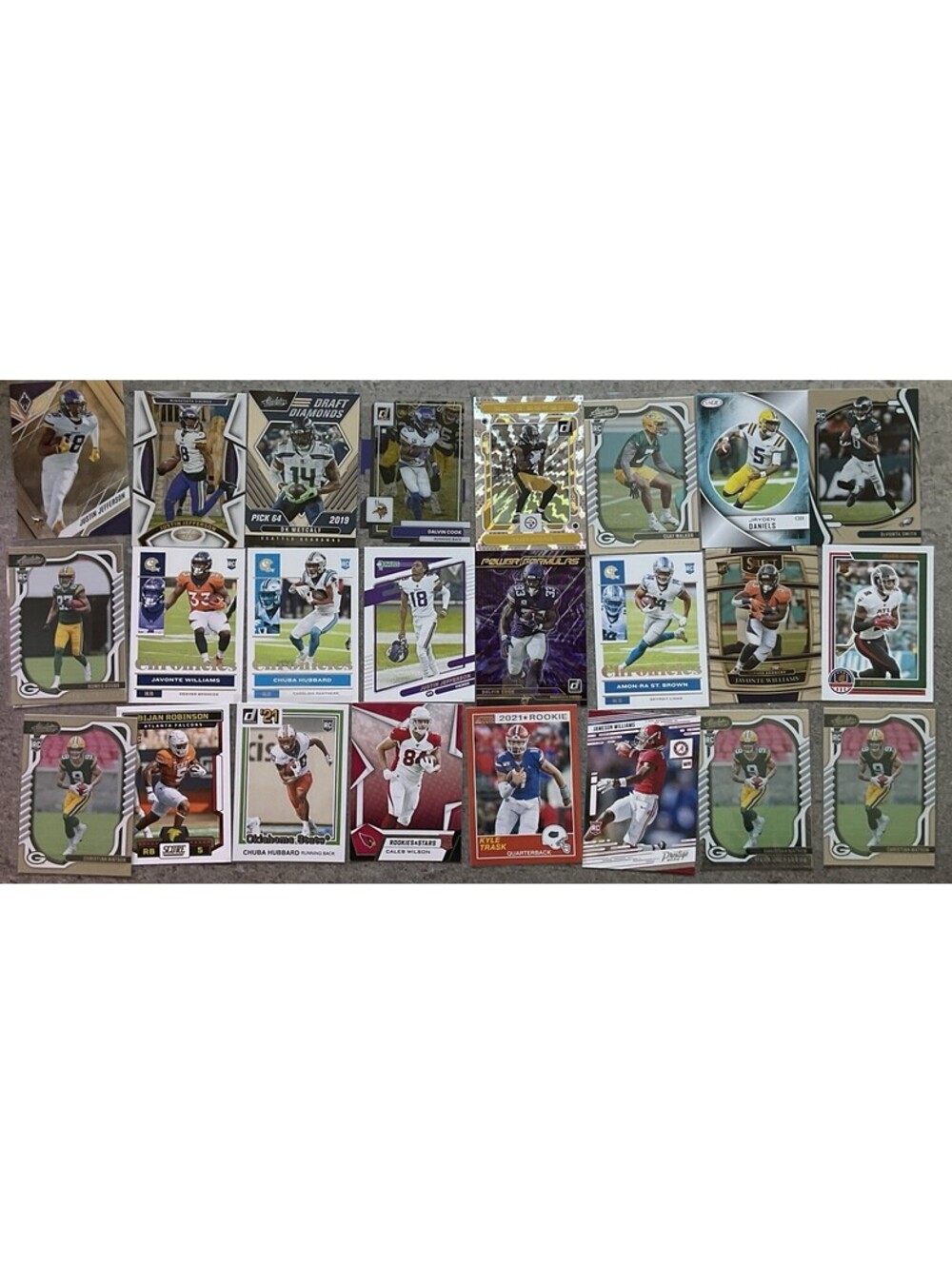 Lot Of 24 Modern Football Cards Rookies, Prizim, Stars And More Lot 14